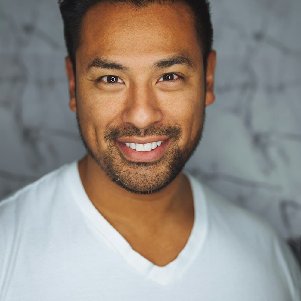 Smiling man with a confident, natural smile